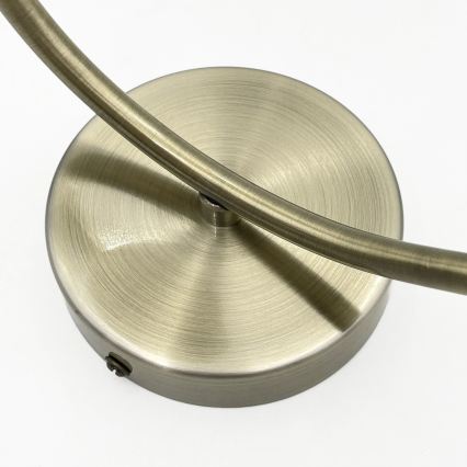 Φωτιστικό τοίχου DONNA 1xE27/60W/230V πατίνα