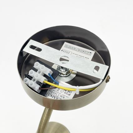 Φωτιστικό τοίχου DONNA 1xE27/60W/230V πατίνα