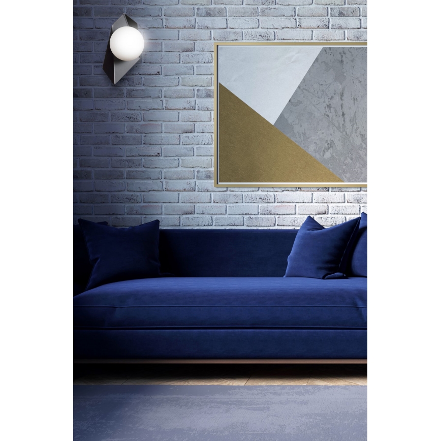 Φωτιστικό τοίχου DRIFTON 1xE14/10W/230V μαύρο