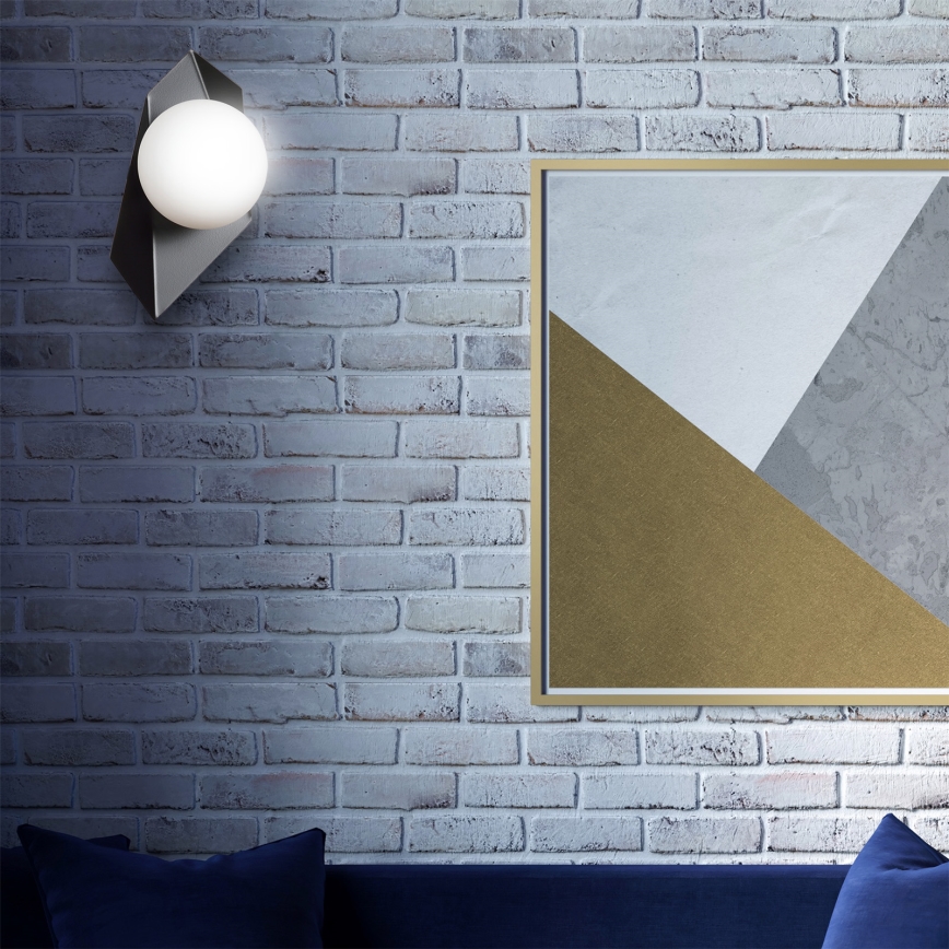 Φωτιστικό τοίχου DRIFTON 1xE14/10W/230V μαύρο