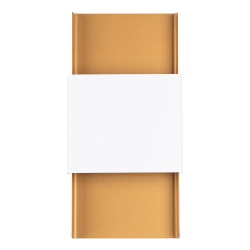 Φωτιστικό τοίχου DURLIN 2xG9/8W/230V χρυσαφί/λευκό