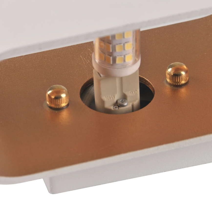 Φωτιστικό τοίχου ELISSA 1xG9/10W/230V λευκό