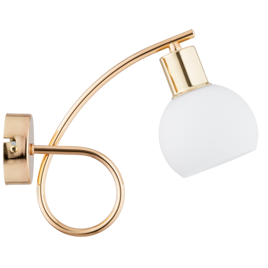 Φωτιστικό τοίχου ERYKA 1xE14/10W/230V χρυσαφί