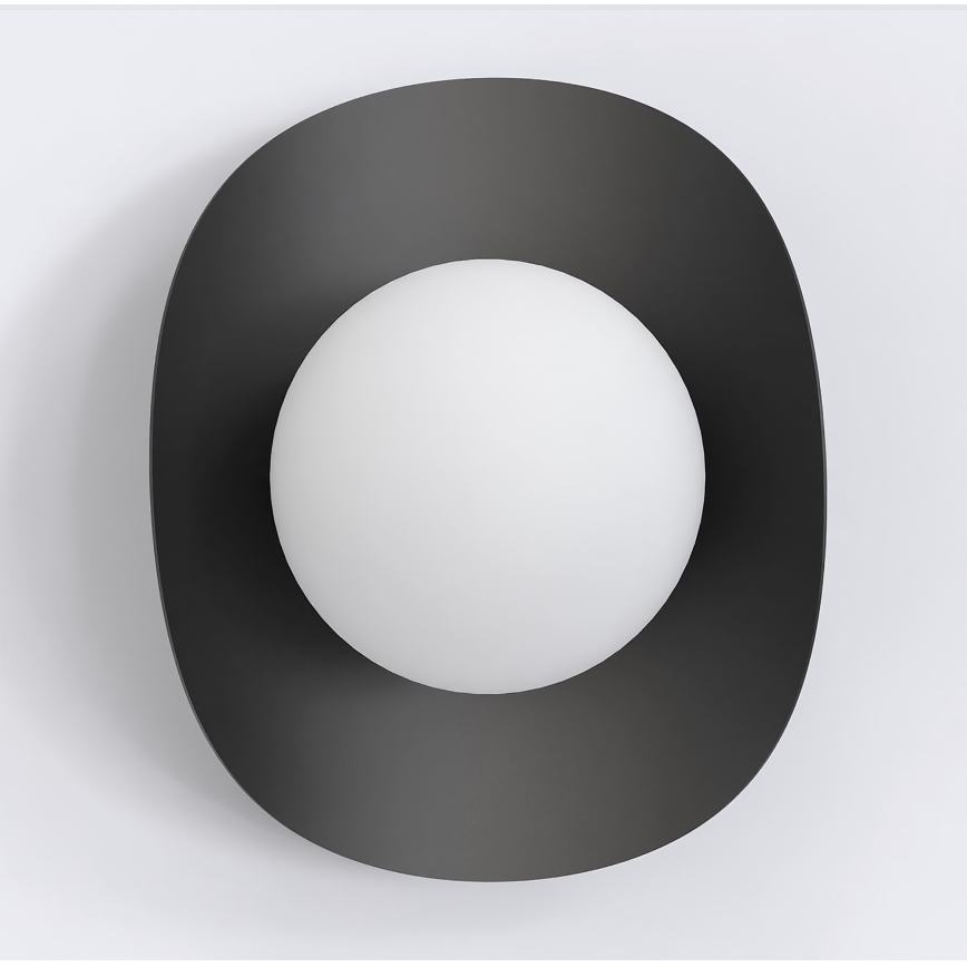 Φωτιστικό τοίχου FIERO 1xG9/8W/230V μαύρο