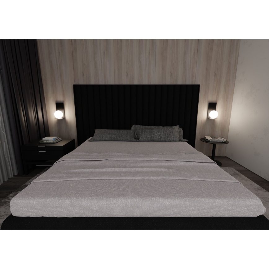 Φωτιστικό τοίχου FORM 1xE14/10W/230V μαύρο