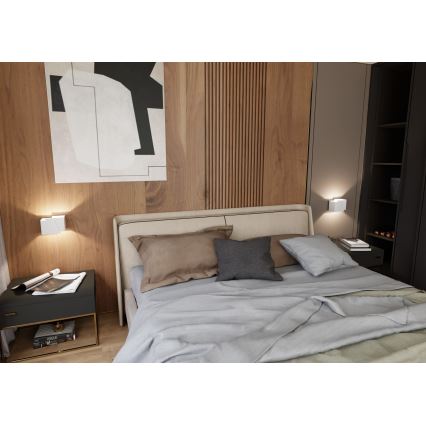 Φωτιστικό τοίχου FROST 1xG9/8W/230V λευκό