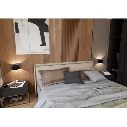 Φωτιστικό τοίχου FROST 1xG9/8W/230V μαύρο