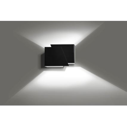 Φωτιστικό τοίχου FROST 1xG9/8W/230V μαύρο
