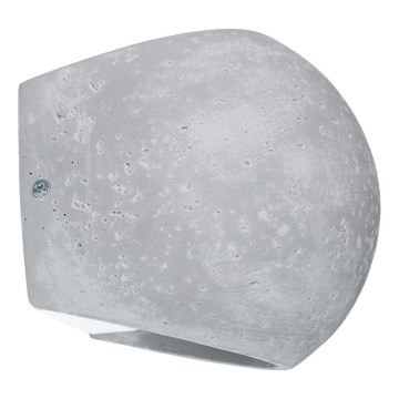 Φωτιστικό τοίχου GLOBE 2xG9/8W/230V μπετόν/γκρι