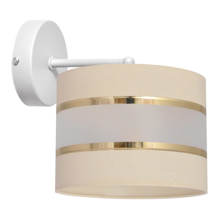 Φωτιστικό τοίχου HELEN 1xE27/15W/230V κρεμ