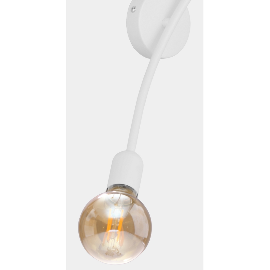 Φωτιστικό τοίχου HELIX 2xE27/60W/230V λευκό