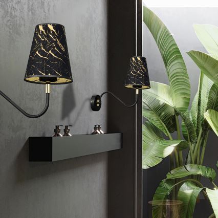 Φωτιστικό τοίχου HERMES 1xE27/60W/230V