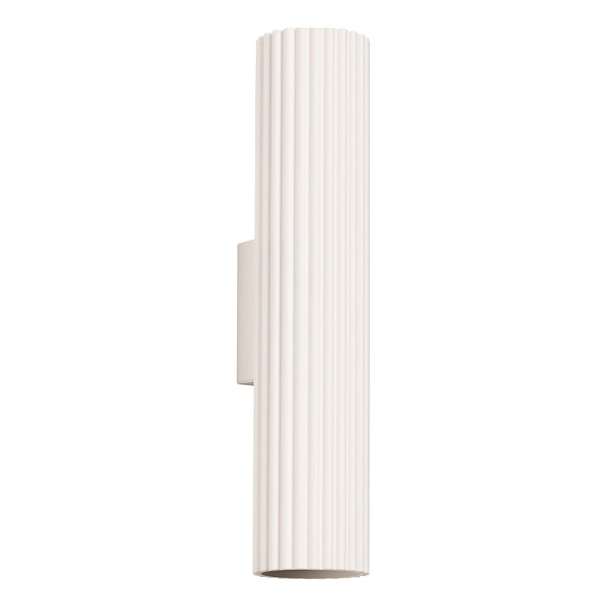 Φωτιστικό τοίχου KARBON 2xGU10/10W/230V κρεμ