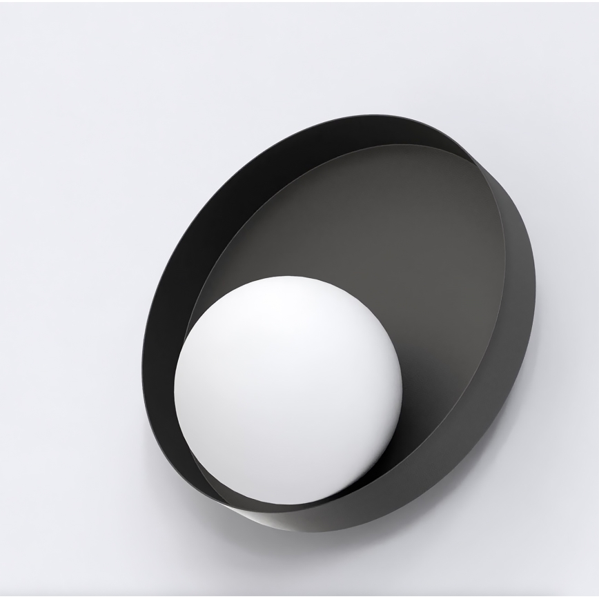 Φωτιστικό τοίχου KIDO 1xG9/8W/230V μαύρο