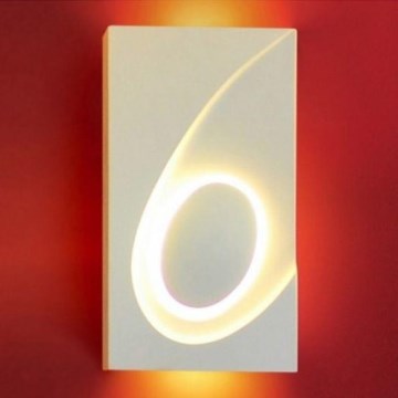 Φωτιστικό τοίχου KOMETA 1xE14/12W/230V plaster/λευκό