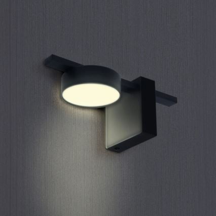Φωτιστικό τοίχου LED JOY 1xGX53/6W/230V μαύρο