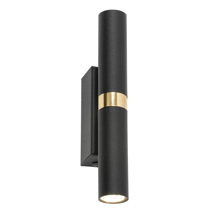 Φωτιστικό τοίχου LED LAGOS 2xG9/3W/230V 4000K μαύρο/χρυσαφί