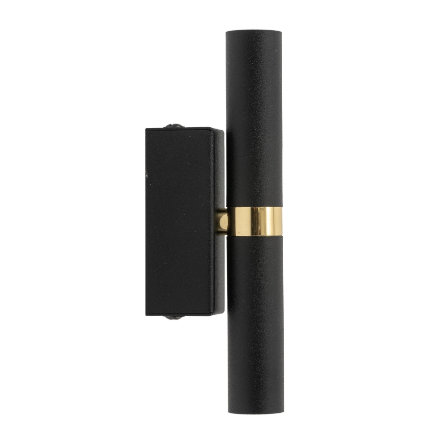 Φωτιστικό τοίχου LED LAGOS 2xG9/3W/230V 4000K μαύρο/χρυσαφί