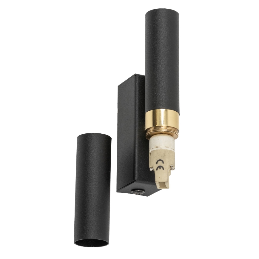 Φωτιστικό τοίχου LED LAGOS 2xG9/3W/230V 4000K μαύρο/χρυσαφί