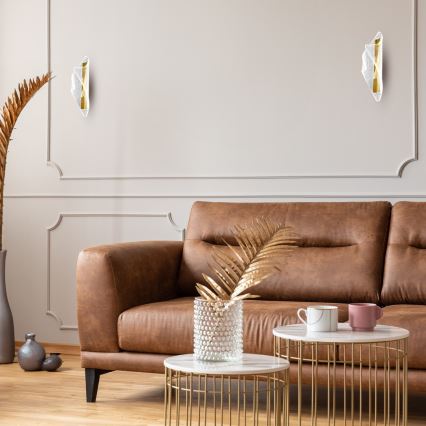 Φωτιστικό τοίχου LED LARGO LED/8W/230V χρυσό