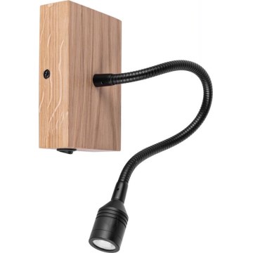 Φωτιστικό τοίχου LED LECTOR LED/2,5W/230V δρυς