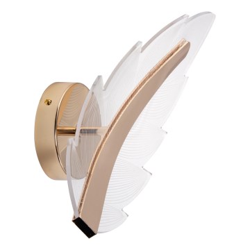 Φωτιστικό τοίχου LED LED/12W/230V 3000-6500K χρυσό