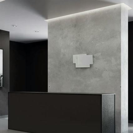 Φωτιστικό τοίχου LED LED/12W/230V 3000K λευκό