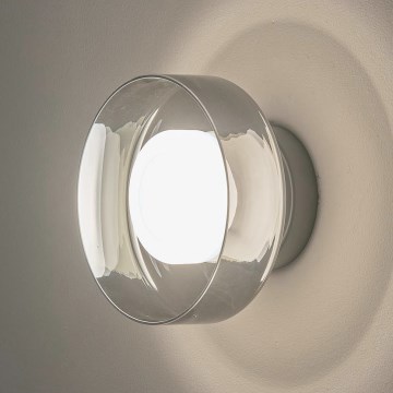 Φωτιστικό τοίχου LED LED/8W/230V 3000K μαύρο/φιμέ