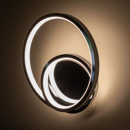 Φωτιστικό τοίχου LED LUCERO LED/13W/230V γυαλιστερό χρώμιο