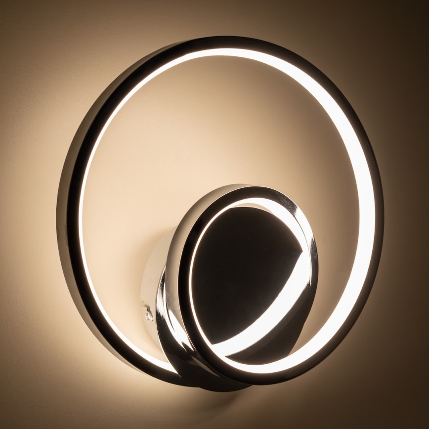 Φωτιστικό τοίχου LED LUCERO LED/13W/230V γυαλιστερό χρώμιο