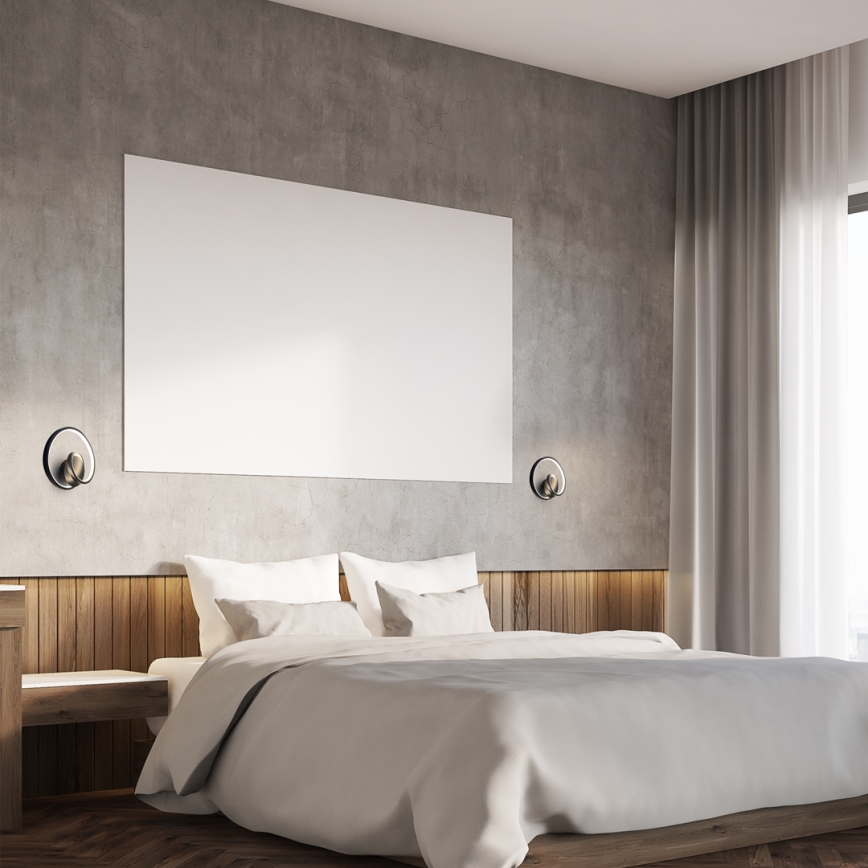 Φωτιστικό τοίχου LED LUCERO LED/13W/230V μαύρο