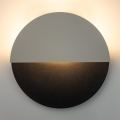 Φωτιστικό τοίχου LED LUNA LED/7W/230V διάμετρος 36 cm μαύρο/μπεζ
