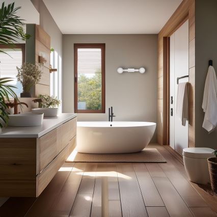 Φωτιστικό τοίχου LED MAGNET LED/13W/230V + 2xG9/60W 3000/4000K λευκό