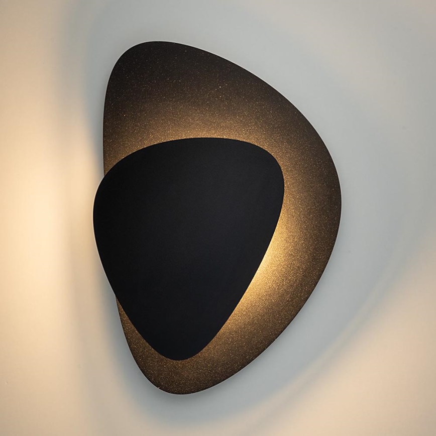 Φωτιστικό τοίχου LED PEDRA LED/7W/230V μαύρο