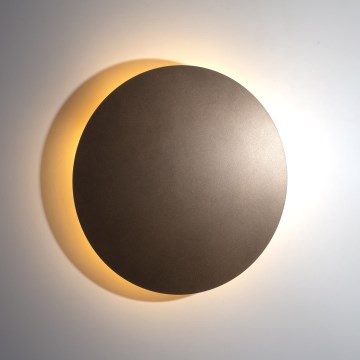 Φωτιστικό τοίχου LUNA 4xG9/8W/230V διάμετρος 40 cm καφέ