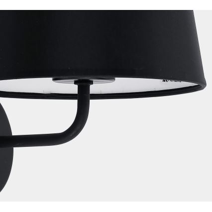 Φωτιστικό τοίχου MAJA 1xE27/15W/230V γκρι