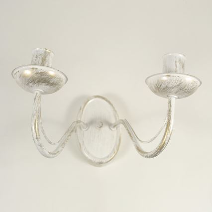 Φωτιστικό τοίχου MALBO 2xE14/10W/230V