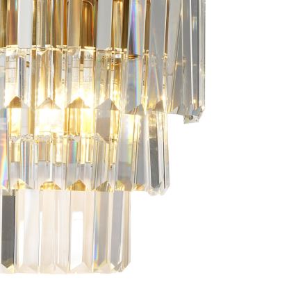 Φωτιστικό τοίχου MILANO 2xE14/40W/230V χρυσό