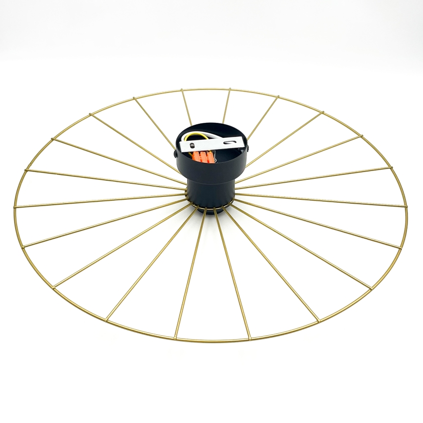 Φωτιστικό τοίχου MONTANA 1xE27/15W/230V διάμετρος 45 cm χρυσό