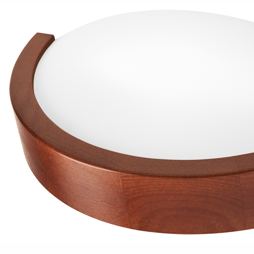 Φωτιστικό τοίχου NATURAL SLIM 1xE27/60W/230V πεύκο/καφέ