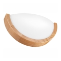 Φωτιστικό τοίχου OAK SLIM 1xE27/60W/230V δρυς