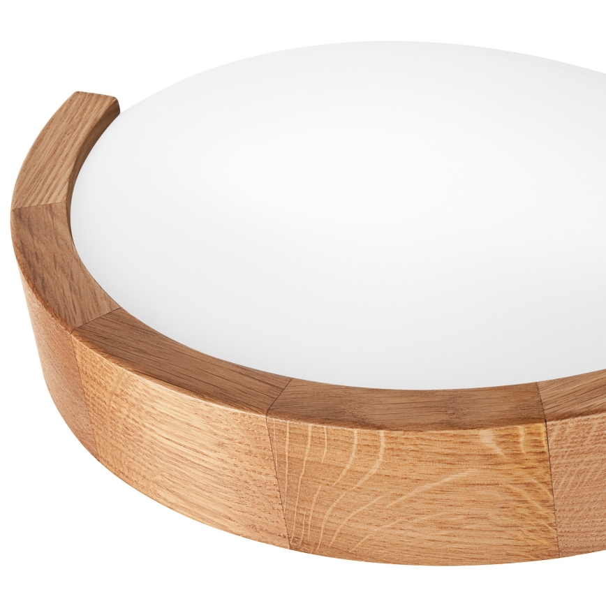 Φωτιστικό τοίχου OAK SLIM 1xE27/60W/230V δρυς