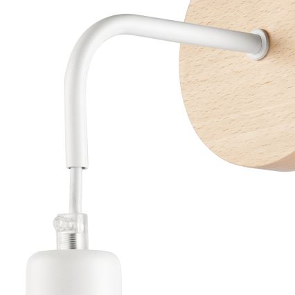 Επιτοίχιο φωτιστικό ORAZIO 1xE27/60W/230V οξιά