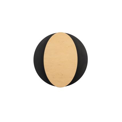 Φωτιστικό τοίχου OVO 2xG9/12W/230V μαύρο/καφέ