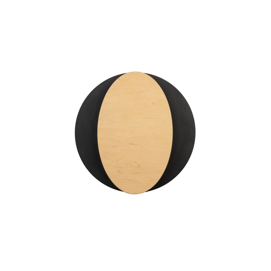 Φωτιστικό τοίχου OVO 2xG9/12W/230V μαύρο/καφέ