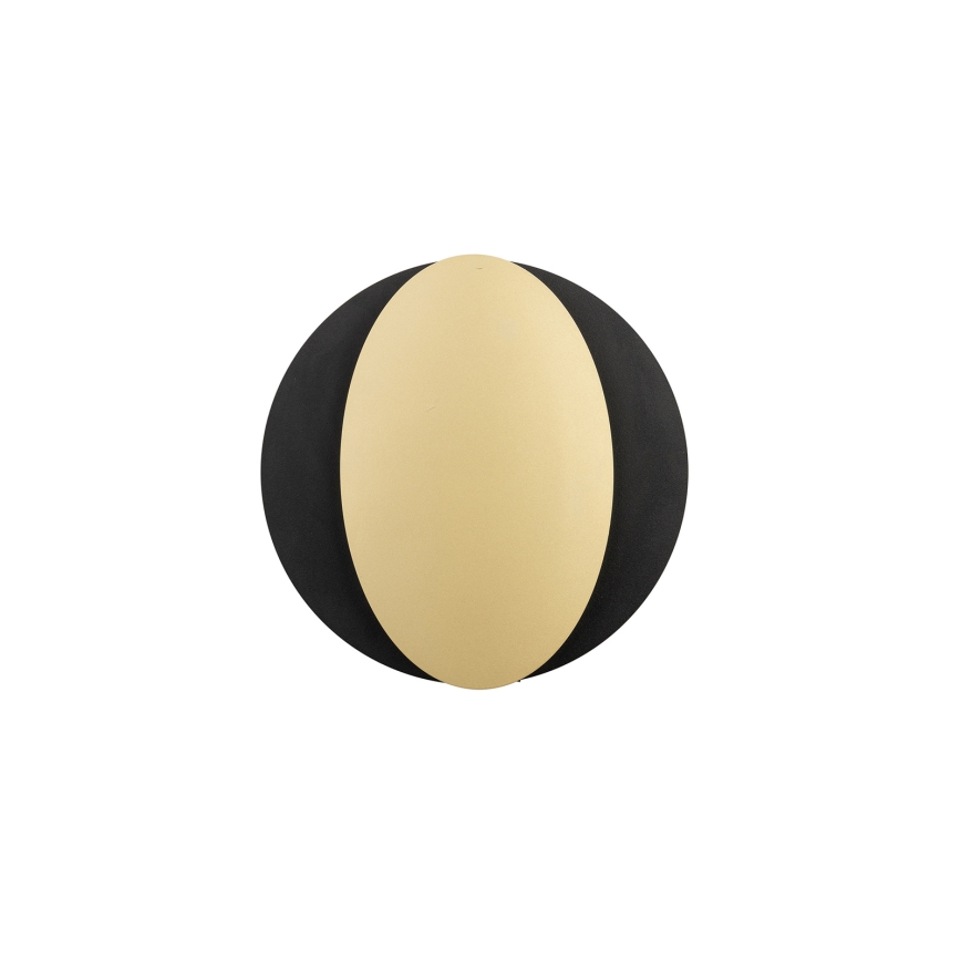 Φωτιστικό τοίχου OVO 2xG9/12W/230V μαύρο/χρυσό