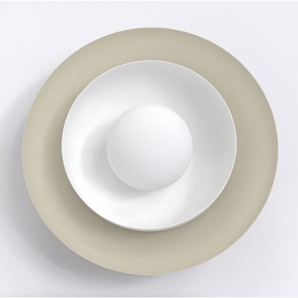 Φωτιστικό τοίχου POPPI 1xG9/8W/230V μπεζ/λευκό