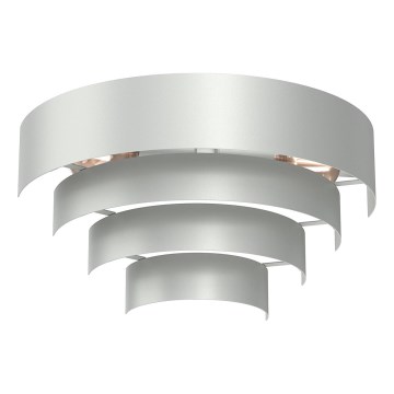 Φωτιστικό τοίχου RINGS 2xE27/15W/230V γυαλιστερό χρώμιο