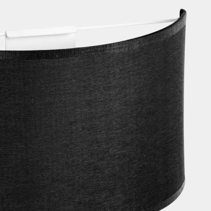 Φωτιστικό τοίχου RONDO 1xE27/15W/230V μαύρο