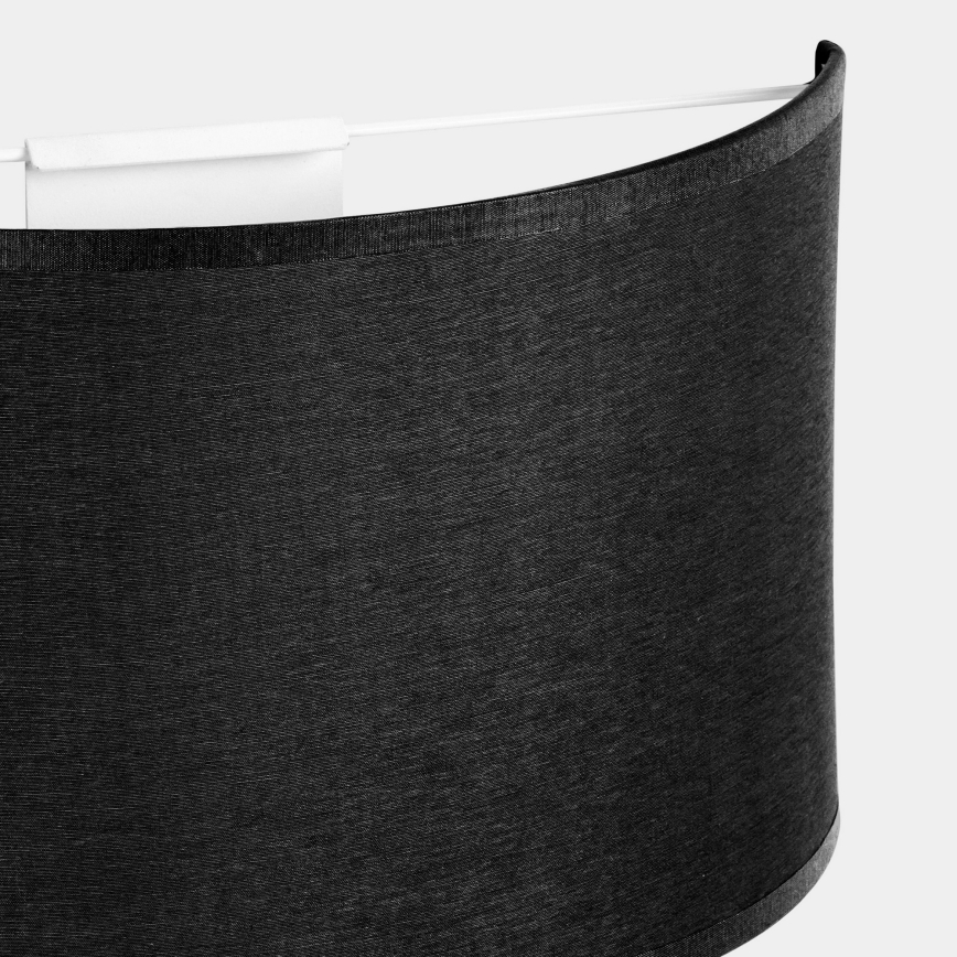 Φωτιστικό τοίχου RONDO 1xE27/15W/230V μαύρο